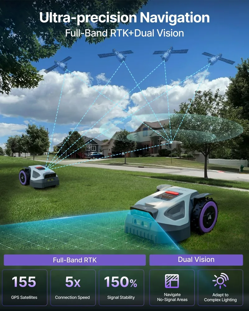 ANTHBOT M9 robotic lawn mower — alternate view 4