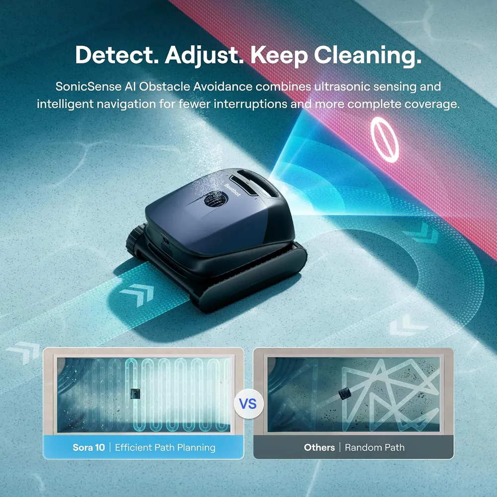 Beatbot Sora 10 robotic pool cleaner — alternate view 4