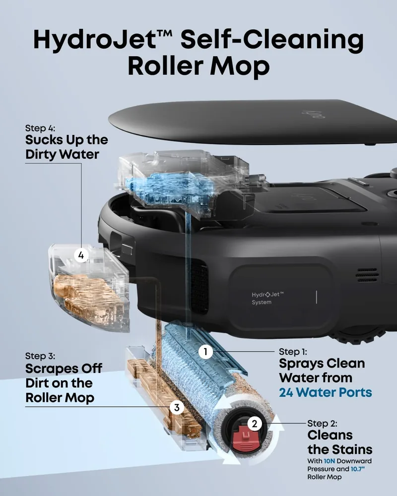 eufy C28 robot vacuum — alternate view 3
