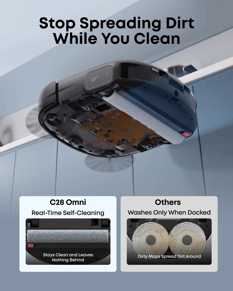 eufy C28 robot vacuum — alternate view 4