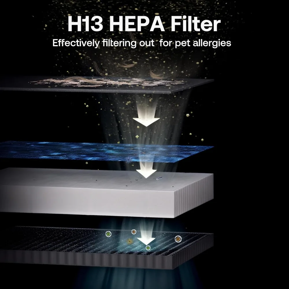 HEAPETS P339 air purifier — alternate view 4