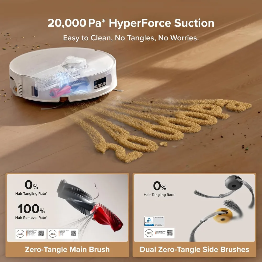 Roborock Qrevo Curv 2 Flow robot vacuum — alternate view 4