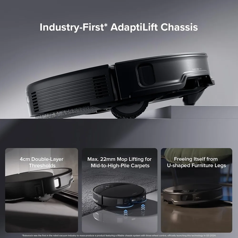 Roborock Saros 10R robot vacuum — alternate view 3