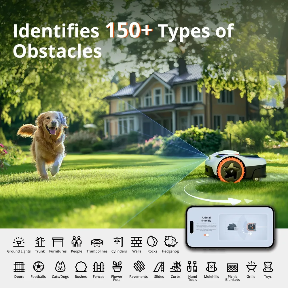 Segway Navimow i105N robotic lawn mower — alternate view 4