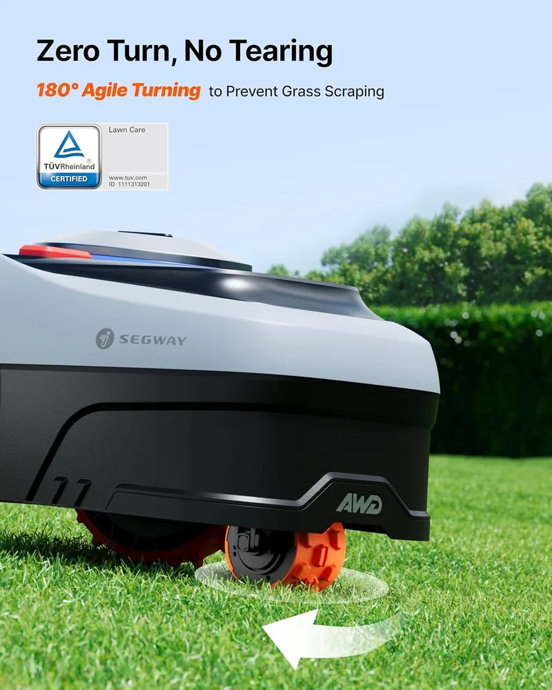 Segway Navimow i206 AWD robotic lawn mower — alternate view 3