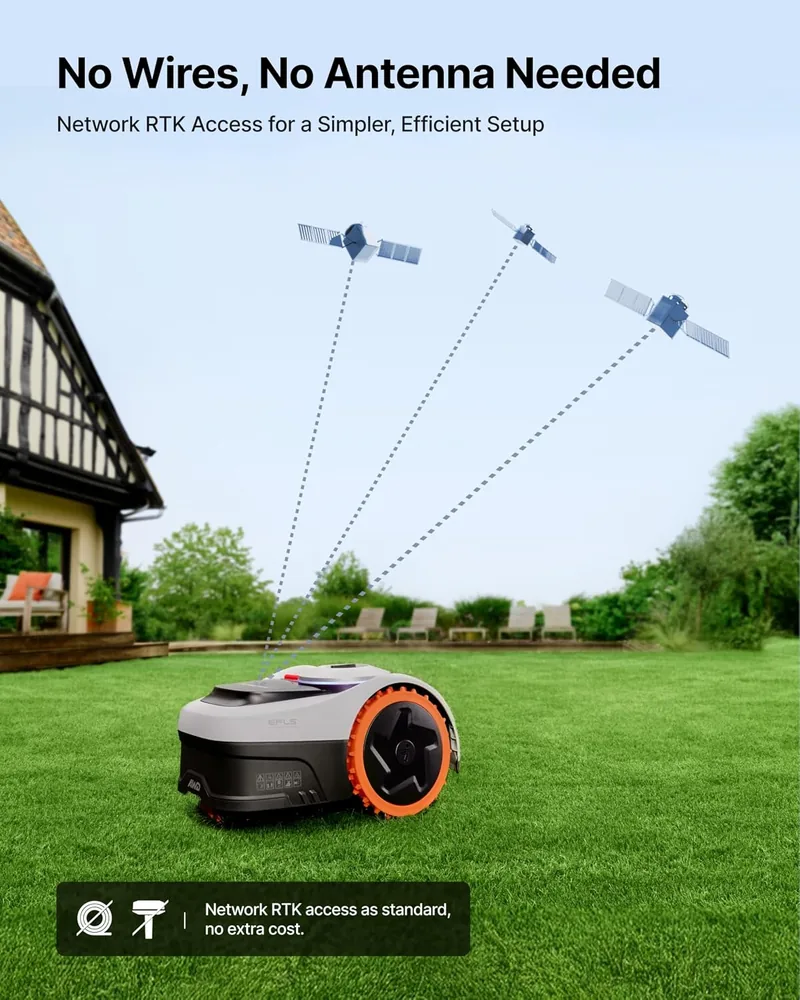 Segway Navimow i206 AWD robotic lawn mower — alternate view 4